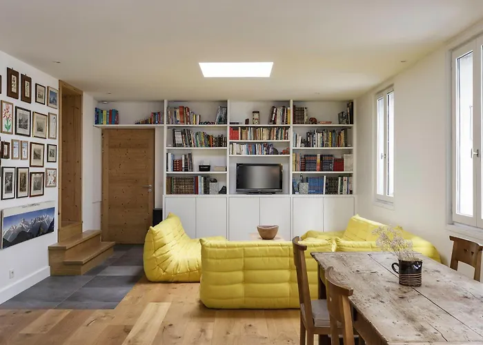 Appartement Cinema - Lumineux Moderne 2ch 100m2 Hypercentre Vues Chamonix